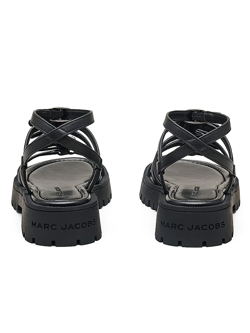 Kiki Leather Gladiator Sandals