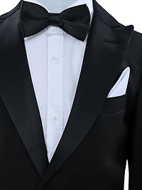 Baby Boy's, Little Boys & Boy's Peak Lapel Wool Suit