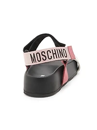 Sporty Leather Sandals