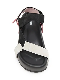 Sporty Leather Sandals