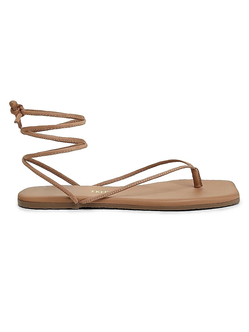 Lilu Leather Square Toe Sandals