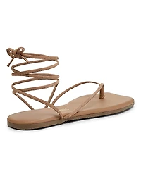 Lilu Leather Square Toe Sandals
