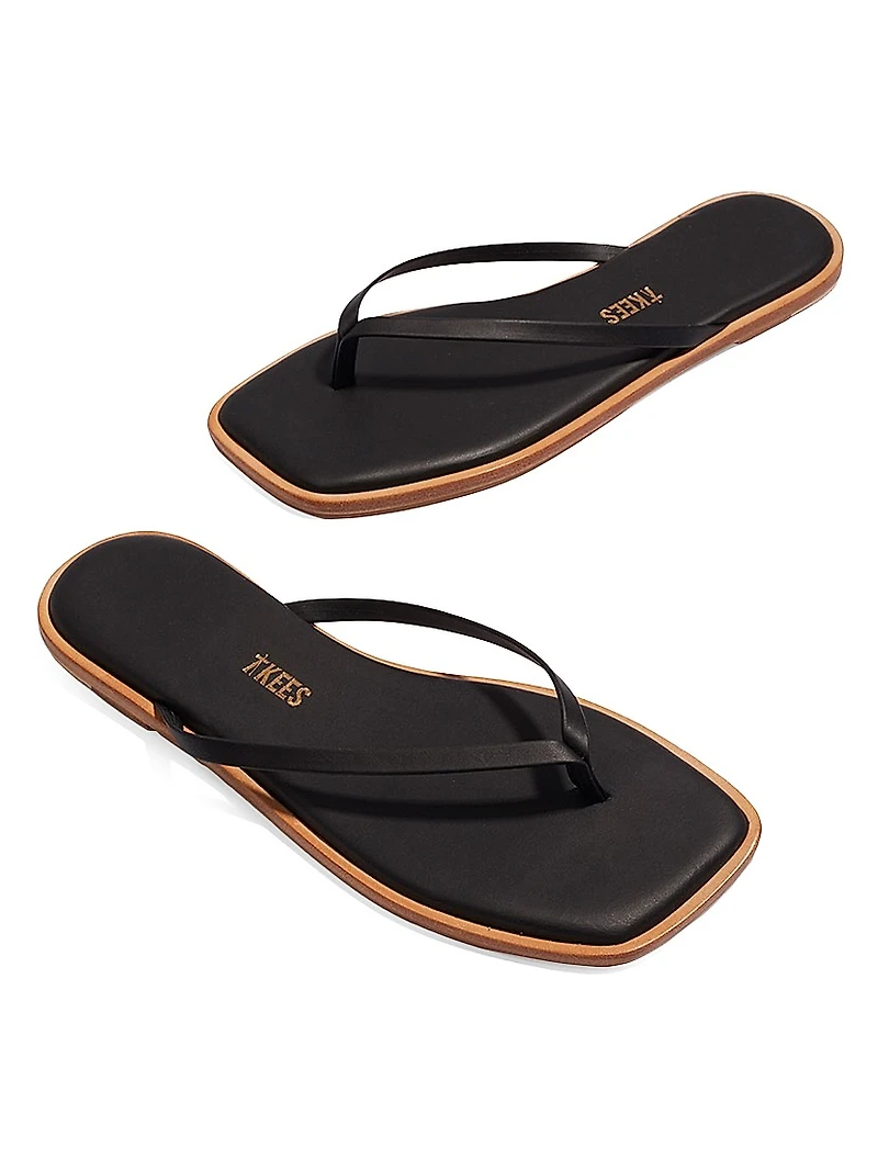 Dylan Leather Flip-Flops