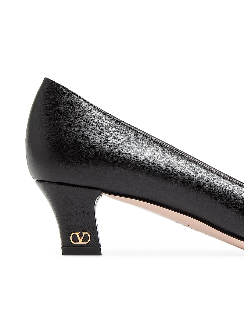 Preshoes Kidskin Crystals 45MM Pumps