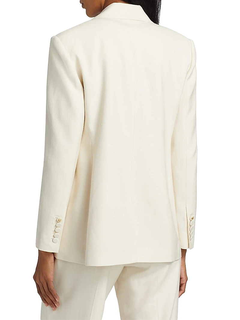 Kent Twill Single-Breasted Jacket