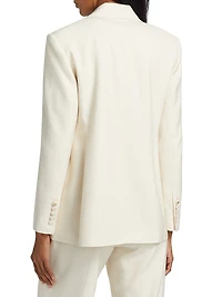 Kent Twill Single-Breasted Jacket