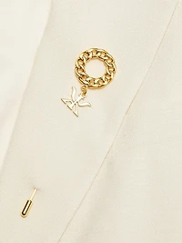 Kent Twill Single-Breasted Jacket