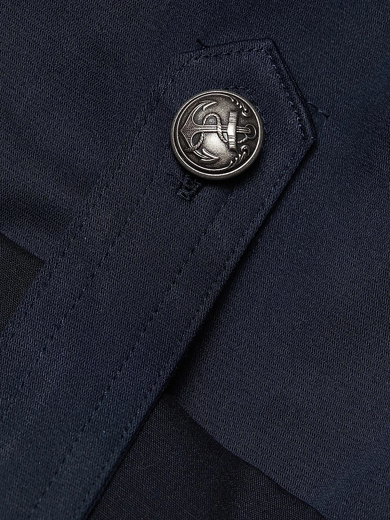 Caryss Belted Cotton-Twill Shirtdress