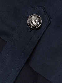 Caryss Belted Cotton-Twill Shirtdress