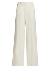 Nydia High-Rise Straight-Leg Pants