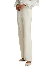 Nydia High-Rise Straight-Leg Pants