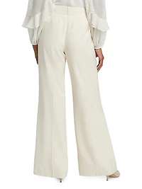 Nydia High-Rise Straight-Leg Pants