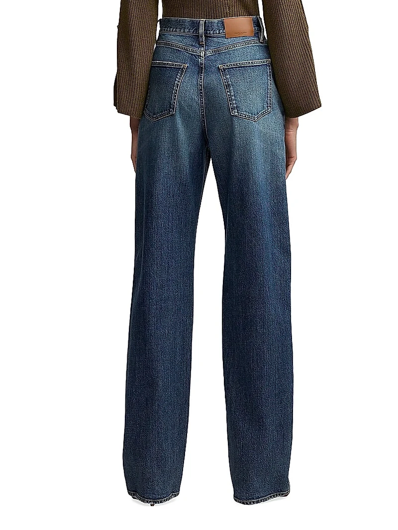 Nova Mid-Rise Straight Jeans