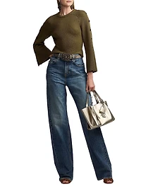 Nova Mid-Rise Straight Jeans