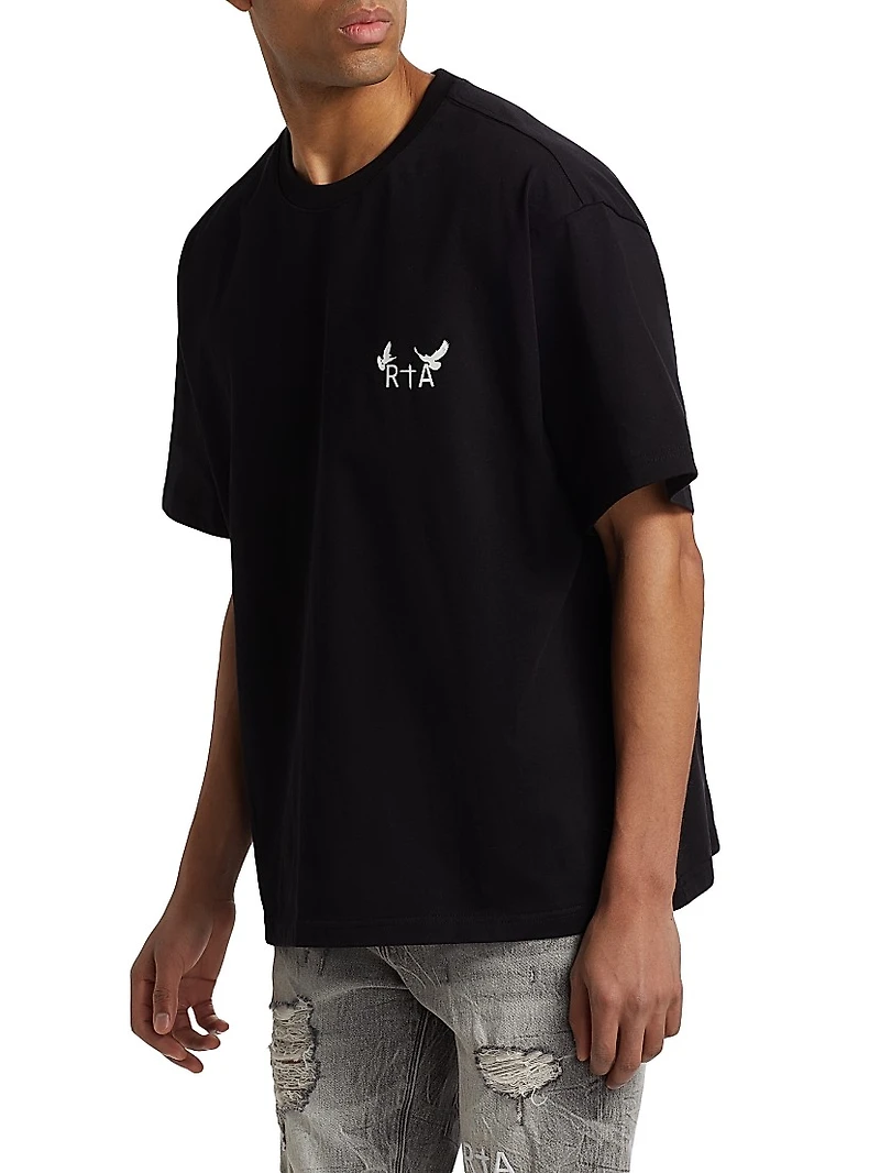 Underworld Colin Logo Cotton T-Shirt