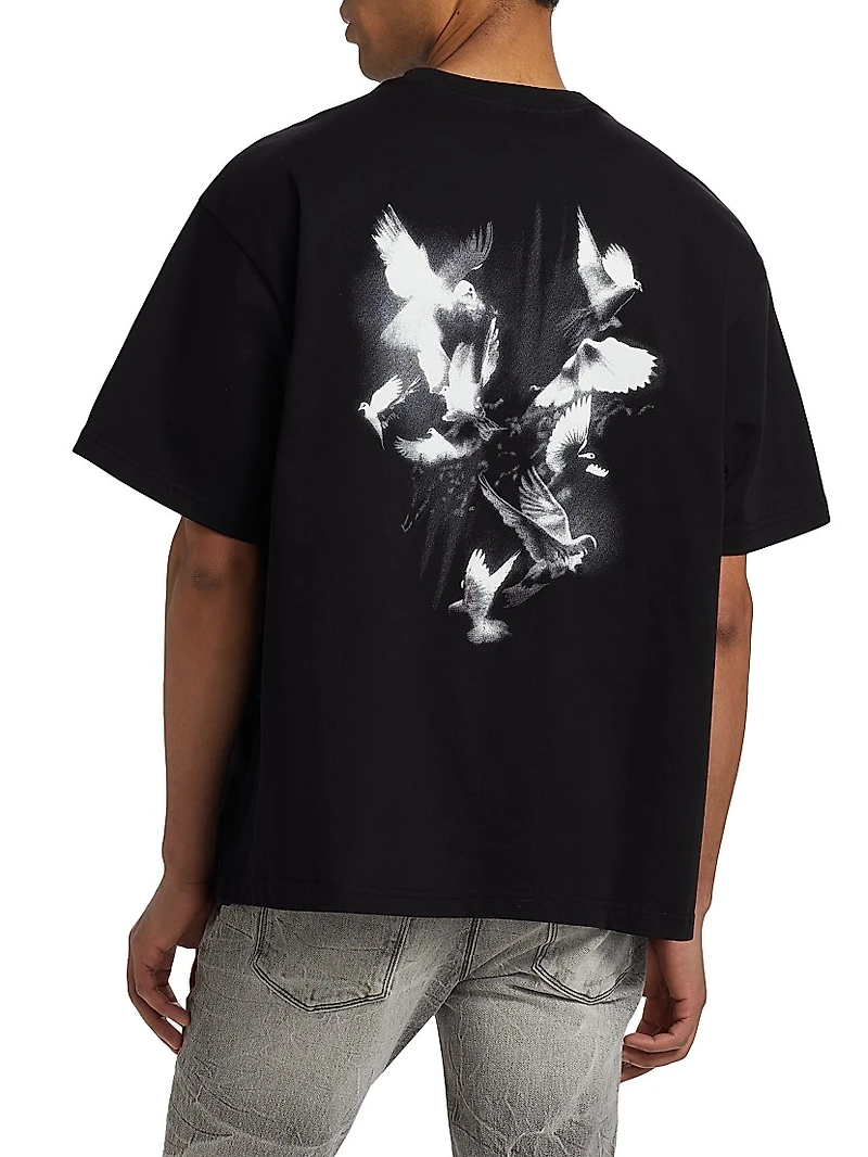 Underworld Colin Logo Cotton T-Shirt