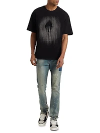 Concrete Bryant Skinny-Leg Logo Jeans