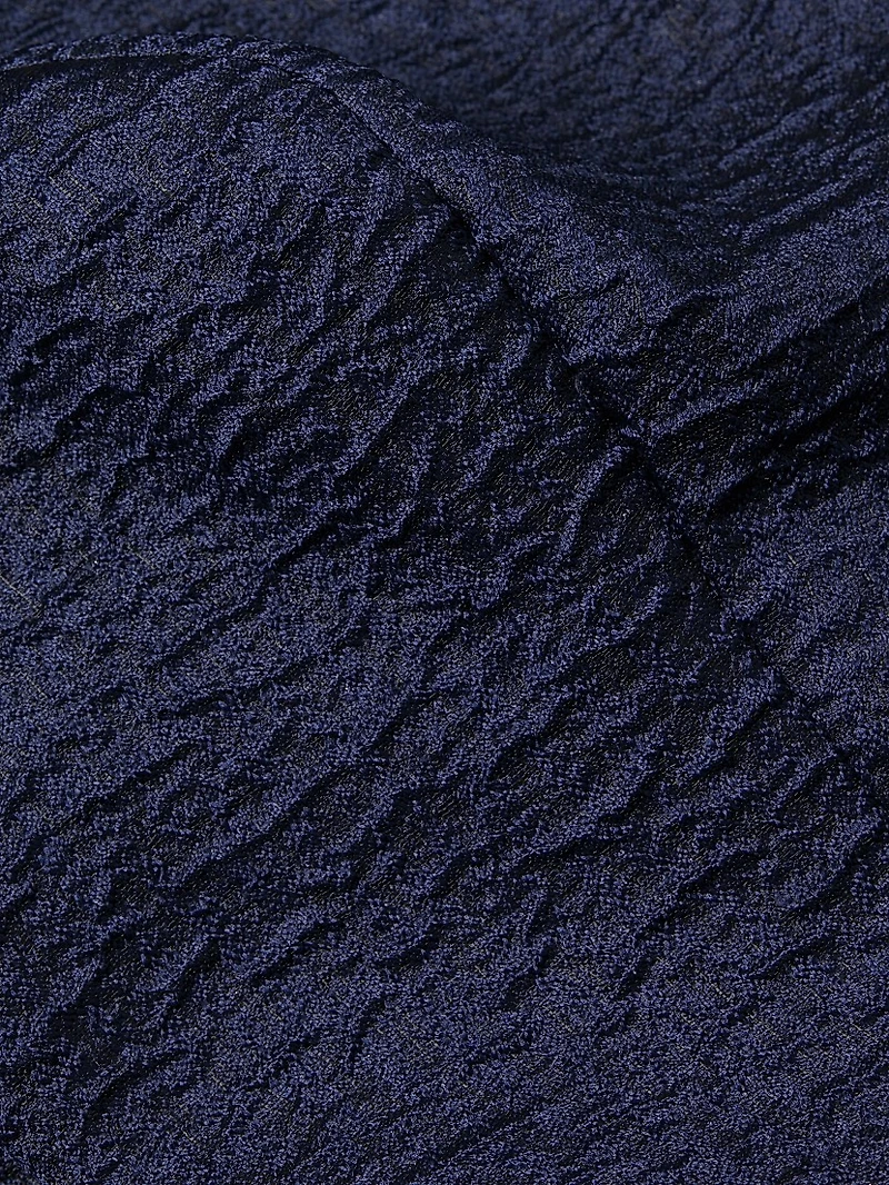 Jacquard Sleeveless A-Line Gown