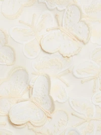 Scarlett Butterfly Appliqué Minidress