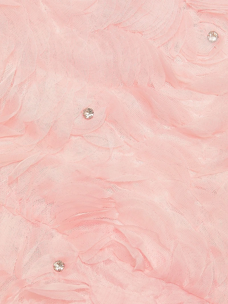 Rosella Floral Cluster Midi-Dress