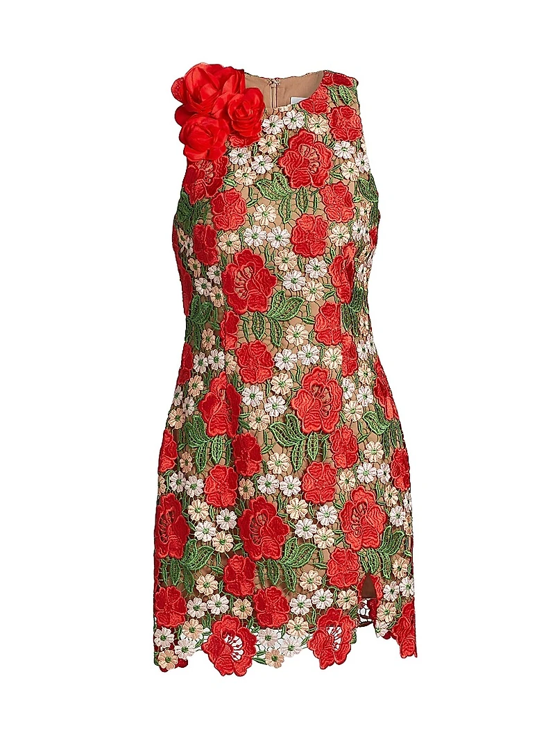 Love Song Roselyn Minidress