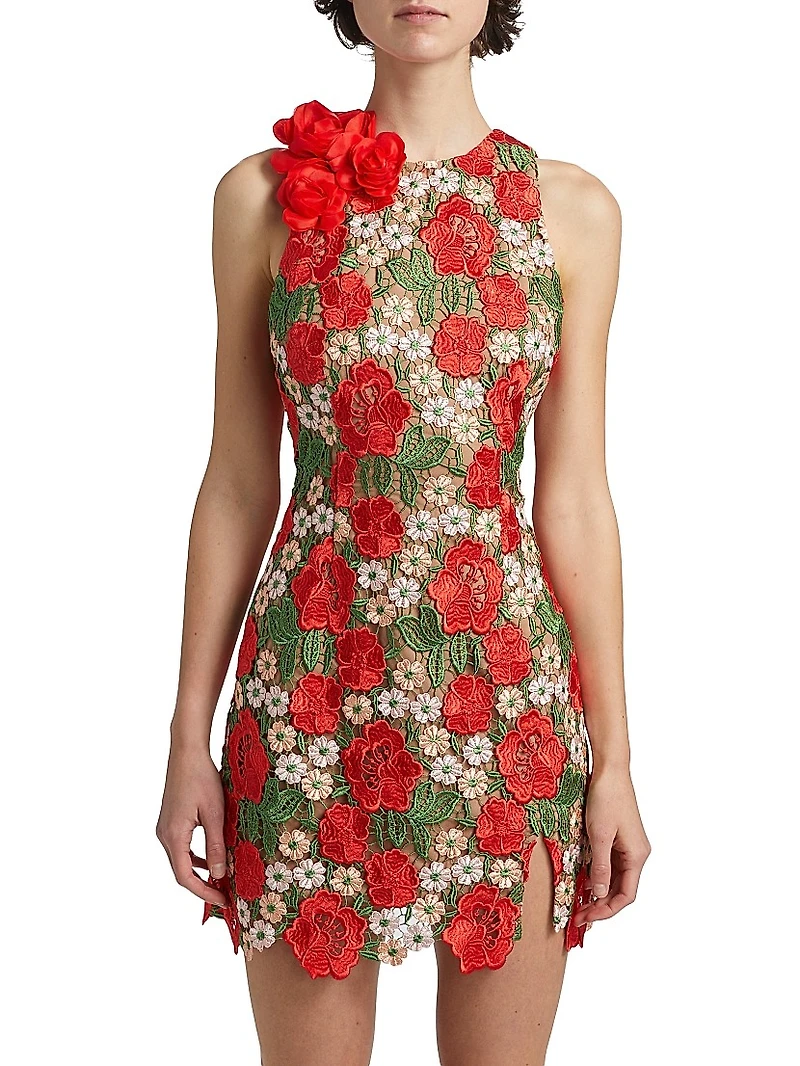 Love Song Roselyn Minidress