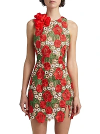 Love Song Roselyn Minidress