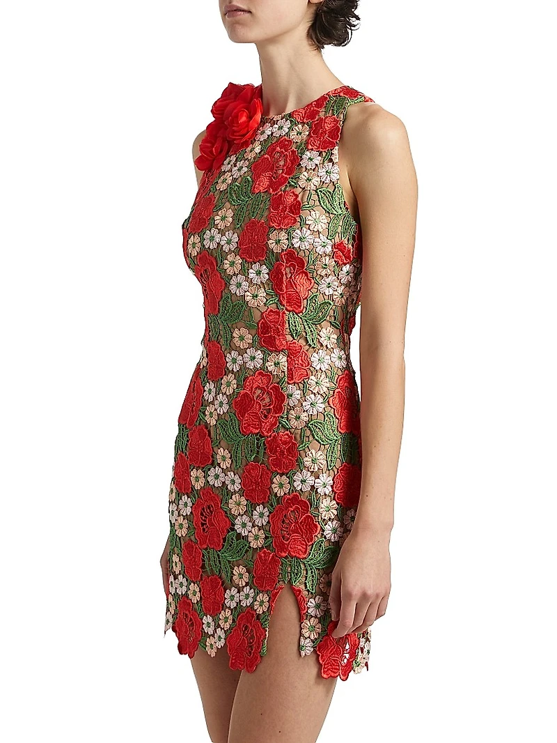 Love Song Roselyn Minidress