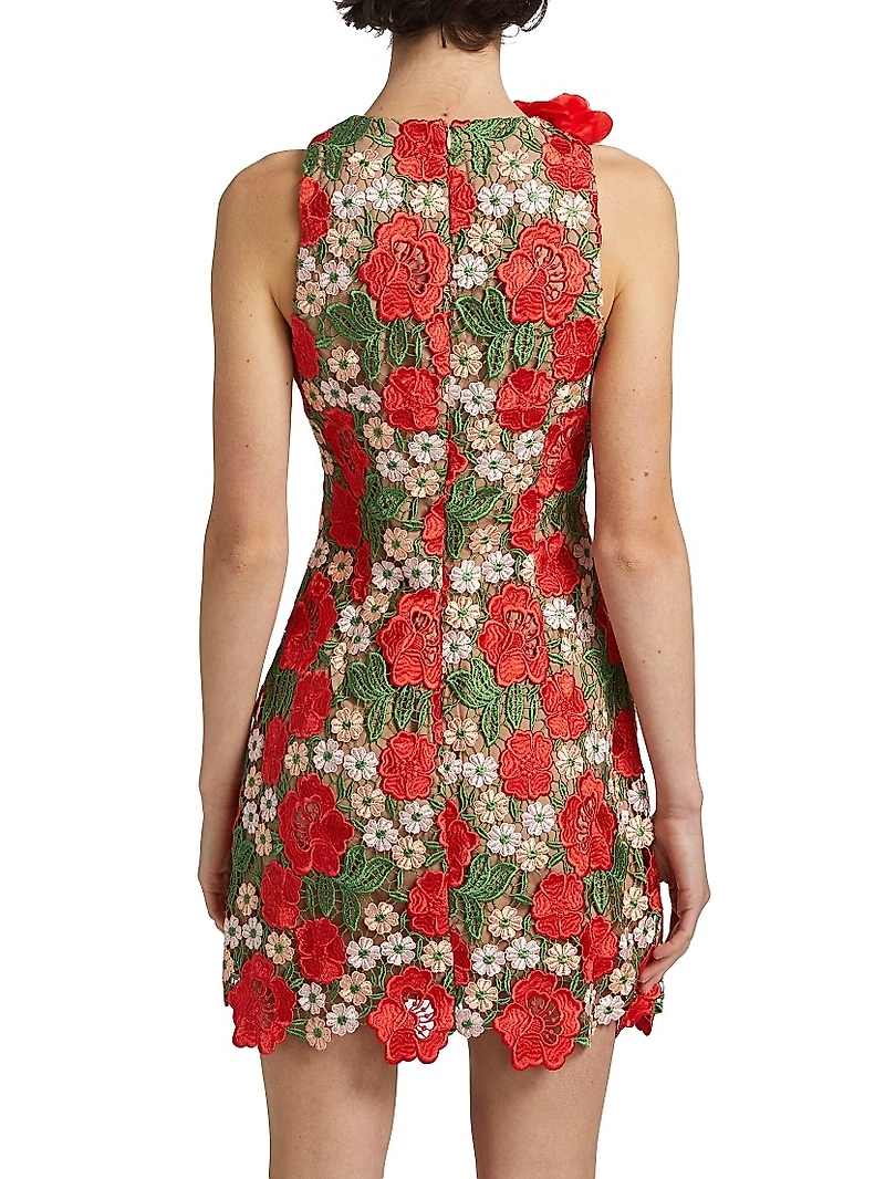 Love Song Roselyn Minidress