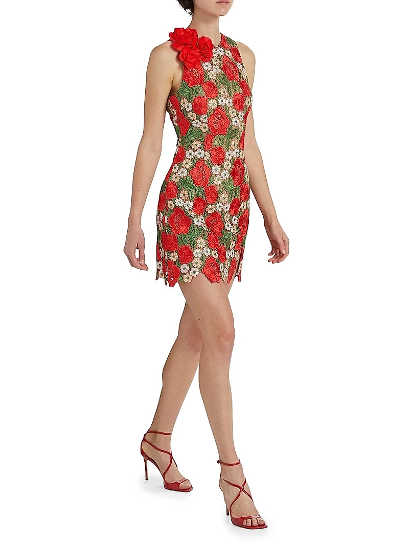 Love Song Roselyn Minidress