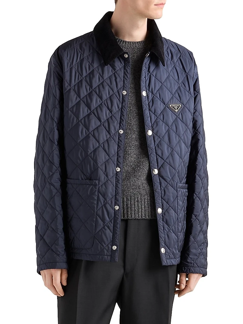 Quilted Re-Nylon Jacket
