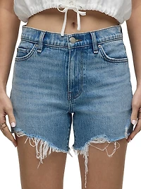 Devon Boyfriend High-Rise Denim Shorts