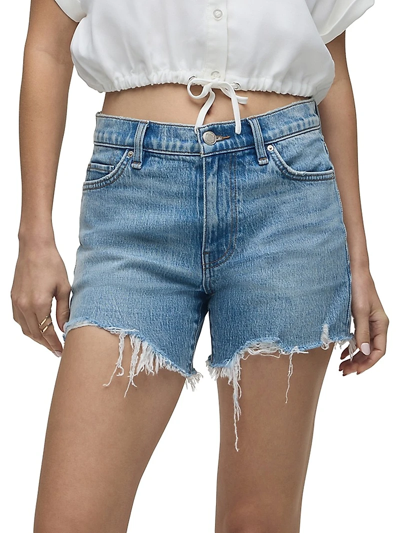Devon Boyfriend High-Rise Denim Shorts