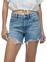 Devon Boyfriend High-Rise Denim Shorts