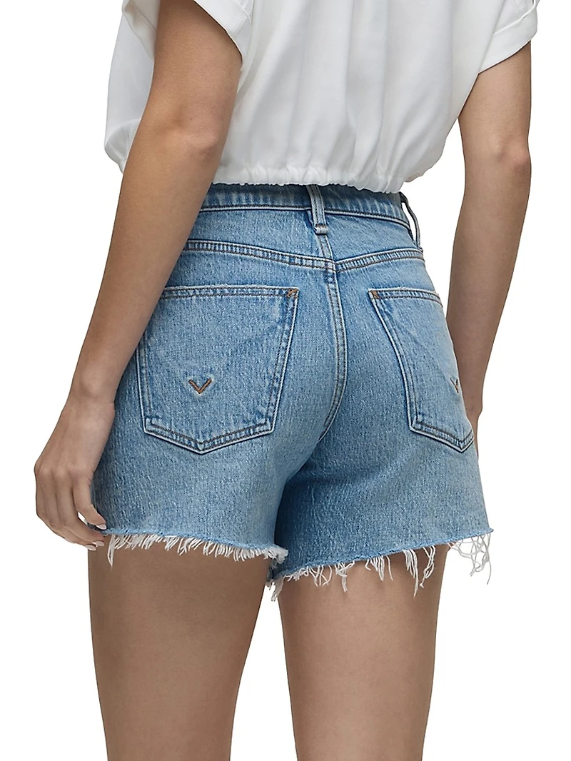 Devon Boyfriend High-Rise Denim Shorts