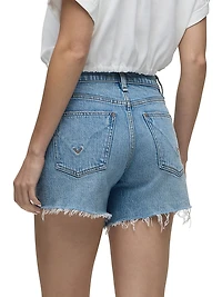 Devon Boyfriend High-Rise Denim Shorts
