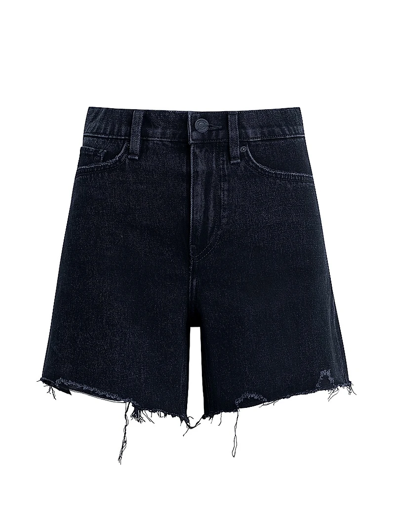 Devon High-Rise Boyfriend Denim Shorts