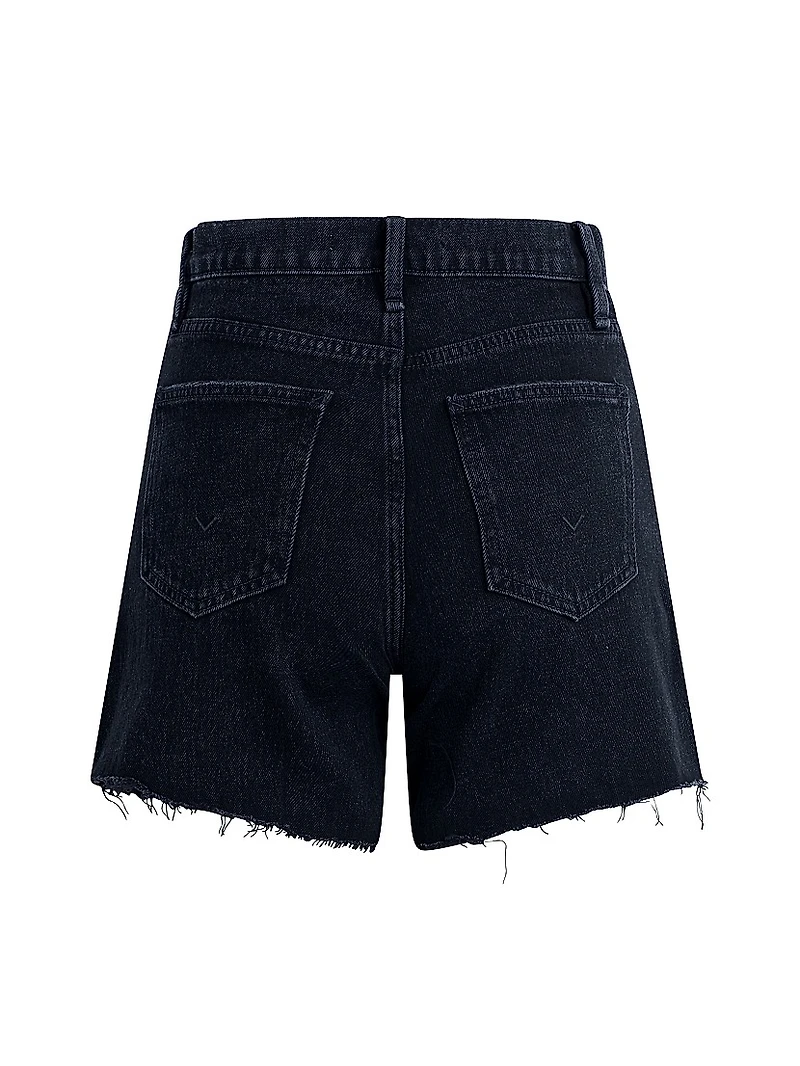 Devon High-Rise Boyfriend Denim Shorts