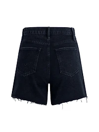 Devon High-Rise Boyfriend Denim Shorts