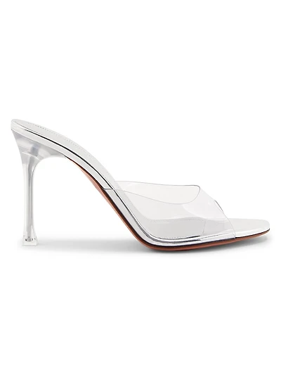 Alexa 95MM Transparent PVC Mules