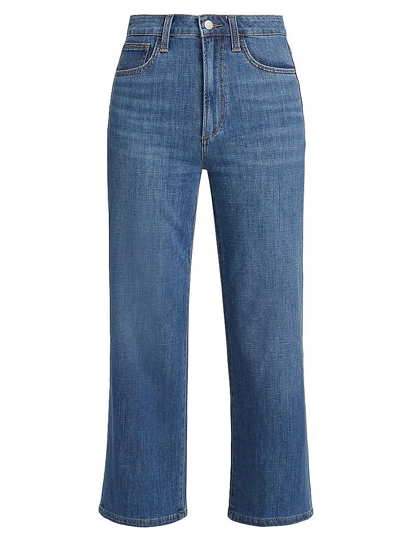 The Blake Cropped Wide-Leg Jeans