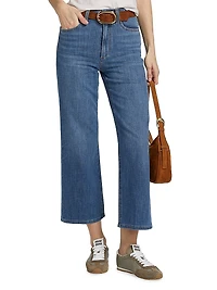 The Blake Cropped Wide-Leg Jeans