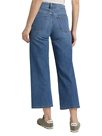 The Blake Cropped Wide-Leg Jeans