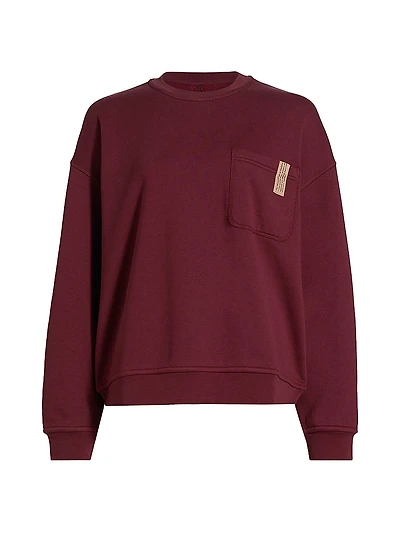 Silksweat Cotton-Blend Sweatshirt