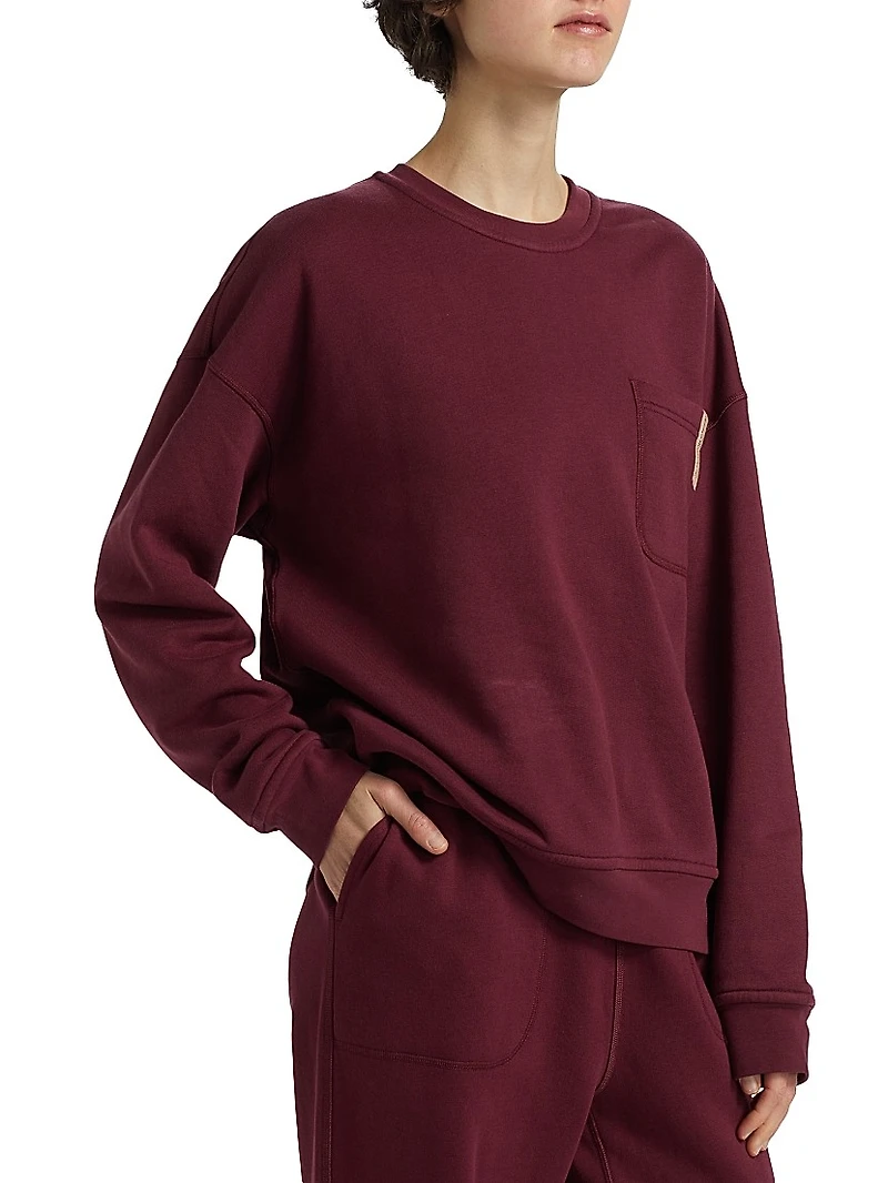 Silksweat Cotton-Blend Sweatshirt