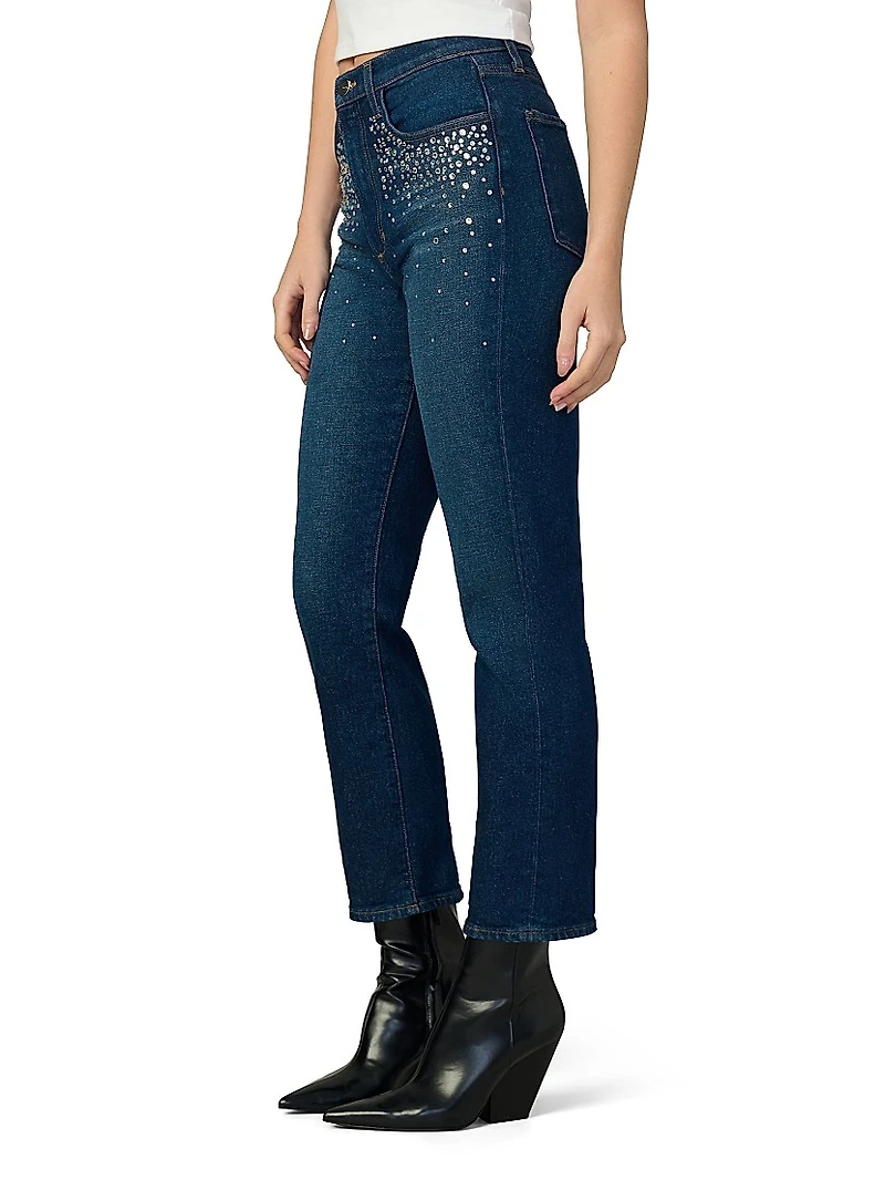 Margot Crystal-Embellished Slim Jeans
