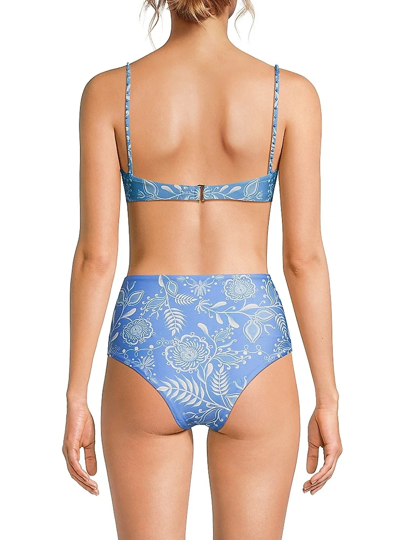 Magdalena Floritura Bikini Top