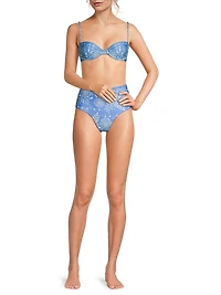 Magdalena Floritura Bikini Top