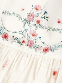 Hierbabuena Mosqueta Floral Minidress