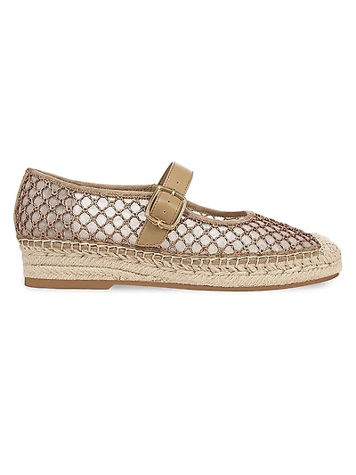 Mackie Mesh Espadrille Flats